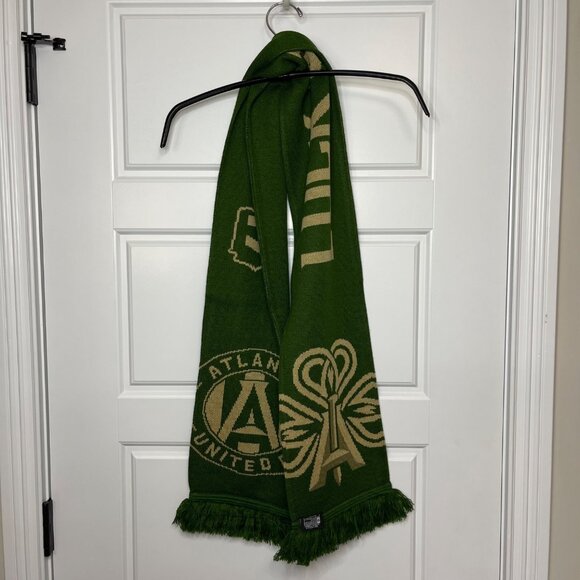 Atlanta United FC St. Patrick's Day Luck Scarf of the Month March 2020 Green NEW - Picture 2 of 9